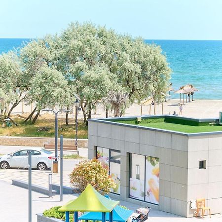 Blacksearama Apartment- Spa, Pools And Parking Mamaia Luaran gambar