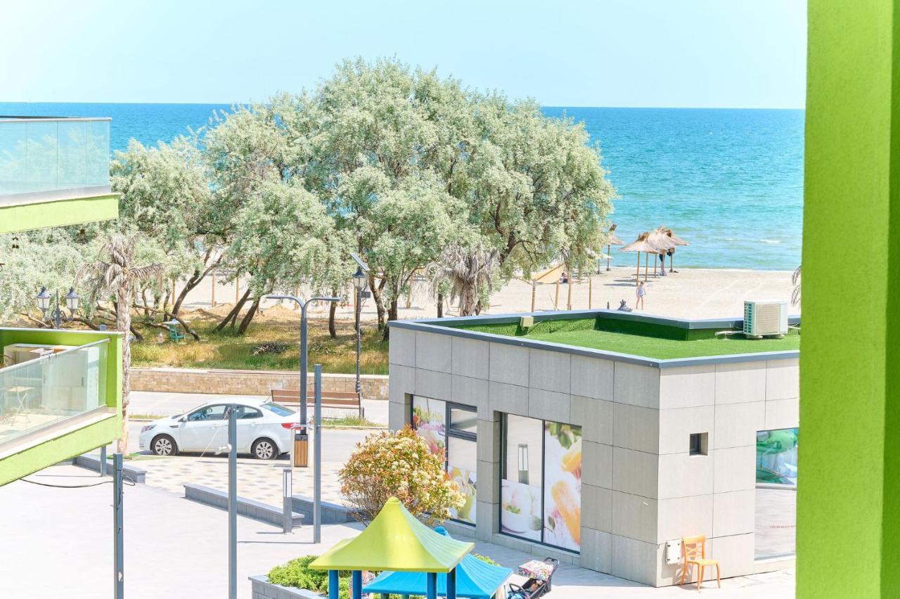 Blacksearama Apartment- Spa, Pools And Parking Mamaia Luaran gambar